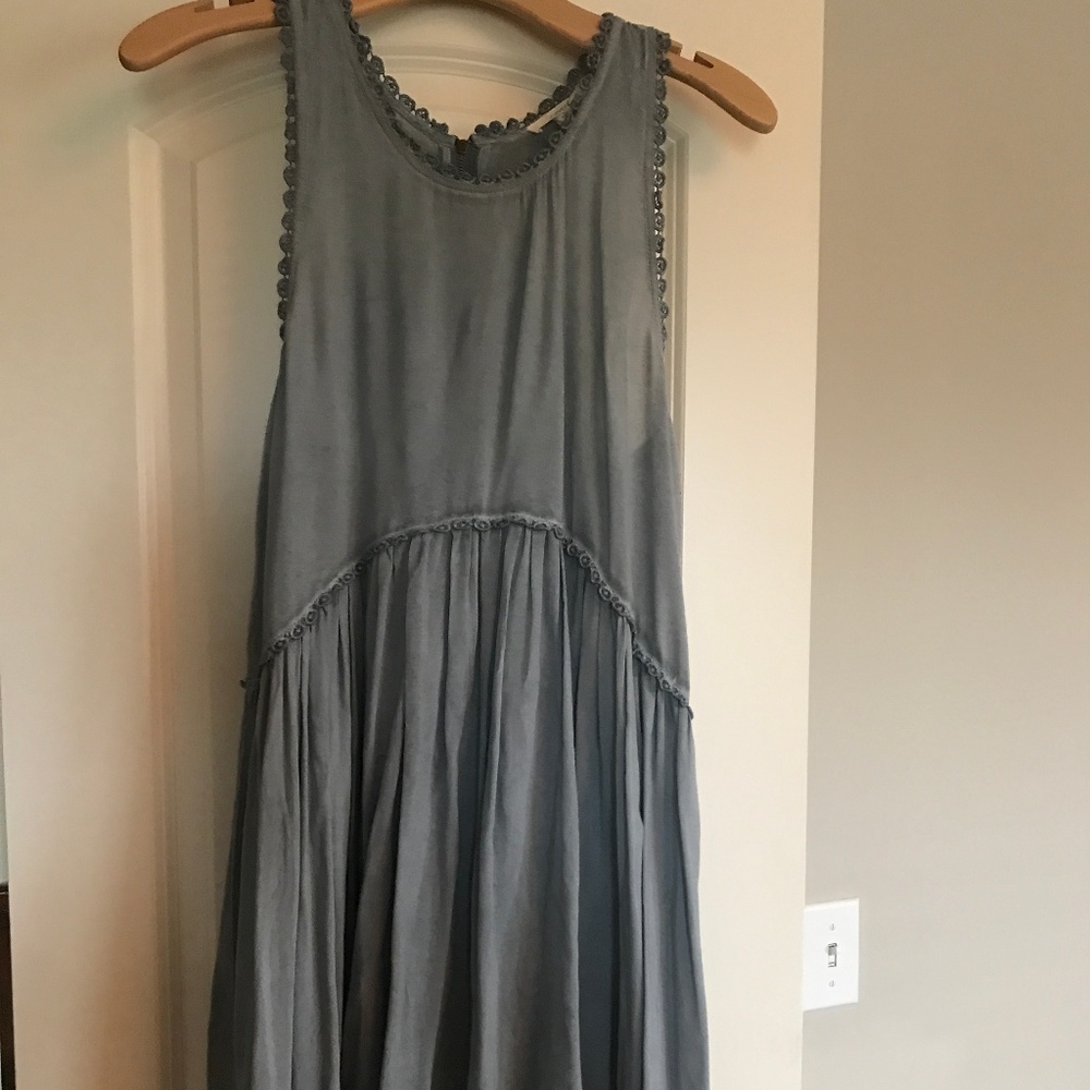Blueish Gray Tank / Dress / Tunic